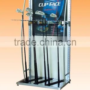 Posted Poster/ Opened Way Hold/silver Slotted Golf Club Display thumbnail-2