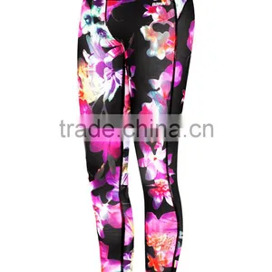 Ladies Fashionable High Quality Sports Yoga Pants thumbnail-4