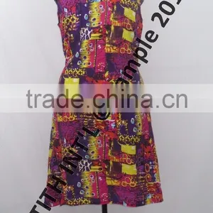 Cotton Printed Ladies Dress thumbnail-1