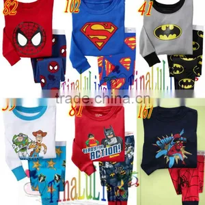 2017 Top Fashion Cartoon Boys Pajamas Kids Funny Pajamas Hot Selling Animal Pyjamas thumbnail-1