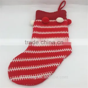 Knitting Christmas Sock For Festival Biger Christmas Knitting Sock thumbnail-6