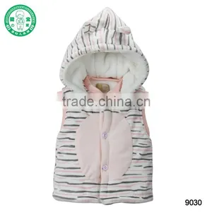 Hot Sale Winter Sleeveless Baby Coat Baby Clothing Cotton Vest for Baby thumbnail-2