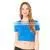 Bella+Canvas Women's Poly-Cotton Crop Tee - 52% Combed and Ring-spun Cotton 48% Polyester and Comes With Your Logo thumbnail-1