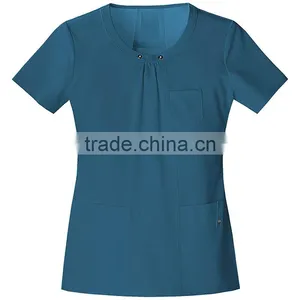 Women's Nursing Uniform Top thumbnail-1