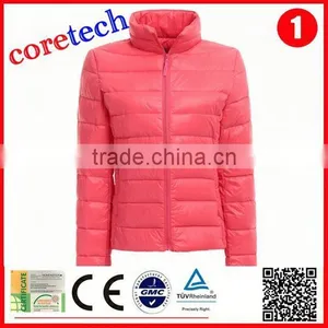 Washable Windproof Thin Foldable Down Jacket Factory thumbnail-1