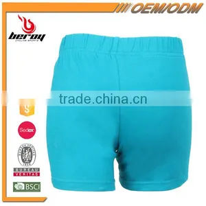 Custom Color Breathable Cotton Children Fitness Yoga Shorts for Girls thumbnail-3