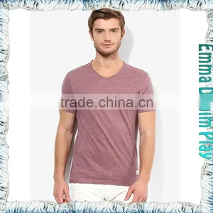 New Custom Design Mens Organic Cotton Round Neck T-Shirts thumbnail-1
