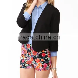 Tiered Sleeve Ladies Blazer thumbnail-1
