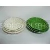 Green Storage Poly Food Basket , Decorative Handicraft Basket thumbnail-1