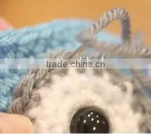 Hand Kntting Kit Crochet Animal Sets Crochet Owl Lovey Blanket Set thumbnail-4