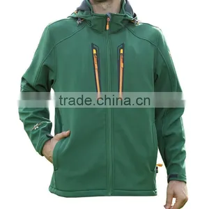 Fashion Men Jackets Outdoor Fleece Windproof With Hood thumbnail-2
