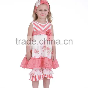 Latest Children Frocks Designs New Model Bottom Lace Flower Girl Dress thumbnail-4