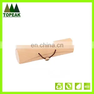High Quality Custom Logo Printing Wooden Bark Box Packaging Box thumbnail-1