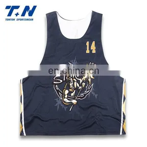 Cheap Custom Sublimated Lacrosse Pinnies thumbnail-1