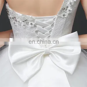 HS1631 2017 China Sexy Real Photos One Shoulder Wedding Bridal Dress Vestidos thumbnail-5