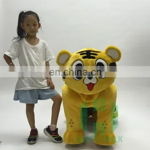 2016 Zoo Animal Scooter Stuffed Electric Ride On Toy For Mall Coin Operated Kiddie Rides Adult Toys In Car For Indoor Amusement thumbnail-3
