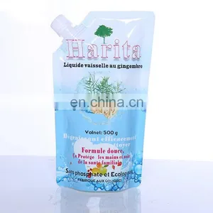 Custom Plastic Laundry Detergent Standing Up Spout Pouch thumbnail-2