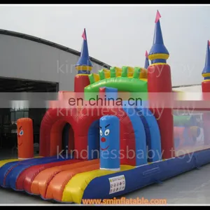Hottest Inflatable Combo Bouncer, Obstacle Course With Dual Arch for Fun thumbnail-2