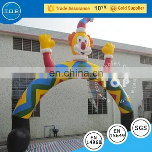 Advertising Big Clown Arch Inflatable Entrance Clown Arch Door for Advertising thumbnail-1