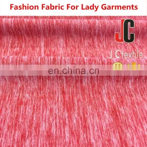 JC-K671141 China Supply Polyester Loose Gauze Jacquard Hacci Knit Fabric for Spring Wear thumbnail-6