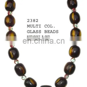 Wholesale Fashion Girl Glass Beads Necklace thumbnail-5
