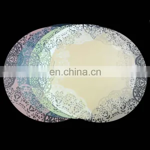 Wholesale Round Purple Christmas pp Placemat thumbnail-6