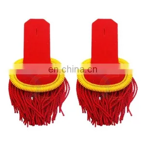 Uniform Epaulets, Fringed Military Epaulet, Shoulder Boards, Rank Insignia, Shoulder Pads, Imperial Epaulettes thumbnail-4