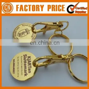 Customized Logo OEM Designed Shopping Trolley Keyring thumbnail-4