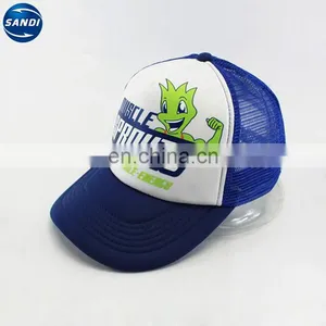 High Quality Promotional Custom Foam Mesh Cap Trucker thumbnail-4