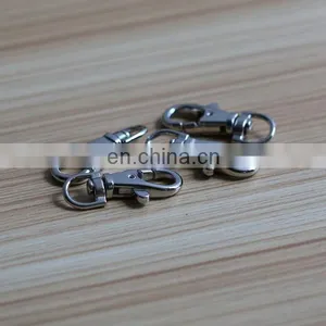 Promotional Custom Belt Accessory Metal Double Snap Swivel Snap Hook for Handbag thumbnail-4