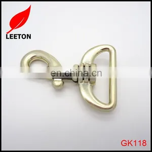 Factory Supply 30mm Light Gold Swivel Snap Hook for Bag thumbnail-2