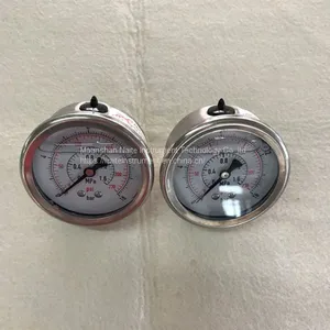 63mm 1.6Mpa Crimped Ring Back Connection Stainless Steel Pressure Gauge thumbnail-4
