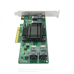 Linkreal PCIe NVMe Adapter Card 4 Port PCIe 3.0 x8 to Internal SFF-8643 NVMe Adapter Support U.2 NVMe SSD thumbnail-5