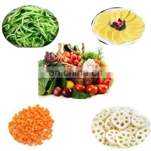 Small Manufacturing Machines Potato Cut Slice Strip Shred Chip Cube Vegetable Cutting Machine thumbnail-7