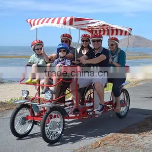 Customized Multi-person Surrey Bike For Sale thumbnail-4