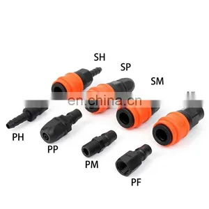 C Type Quick Connector Pneumatic High Pressure Coupling PP20 SP20 PF20 SF20 PH20 SH20 PM20 SM20 Air Pump Compressor Accessories thumbnail-1