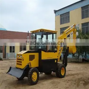 Small Garden Tractor Loader Backhoe With Outstanding Features thumbnail-1