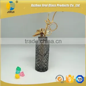 160ml Smoke Grey Reed Diffuser Glass Bottle With Cork Closure Supplier's Choice thumbnail-2