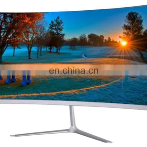 24inch Curved Gaming Monitor FULL HD 1080P Desktop Monitor LED Wide Screen Display 1920x1080 HDMI 75HZ thumbnail-1