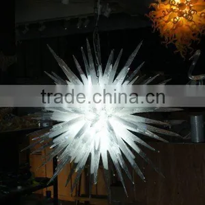 Red Glass Chandelier thumbnail-4