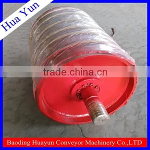 630mm Diameter Rubber Coated Conveyor Pulley for Material Handling thumbnail-1