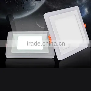 Ultra Thin Double Color LED Panel Light 3+2 Blue+White/Warm White Ultrathin Square Led Panel Light,led Panel Ceiling Light Quality Choice thumbnail-4