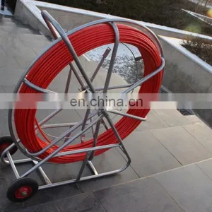 Underground Galvanized Steel Frame Duct Rod Fiber Glass Wire Cable Snake Running Rod Duct Rodder thumbnail-2