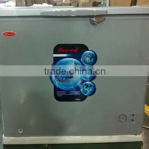Silver Color Commercial Slim Freezer Mini Deep Freezer Price thumbnail-2