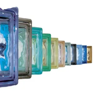 Building Unique Decoration Crystal Pieces Wholesale Crystal Glass Block Custom Solid Glass Brick thumbnail-3