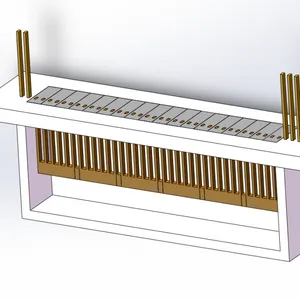 Swimming Pools Retractable Security Gate Invisible Access Fence Driveway Security Barrier Automatic Fencing thumbnail-1