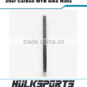Cheap 29er Mtb Carbon Rims Wheels Tubeless 30mm Width Mountain Bike Carbon Rims 3K/UD Hookless 29 Carbon Rim thumbnail-3