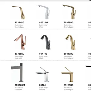 Convenient Operation, Space-saving, Multi-functional Nozzle, Hygienic Use, Suitable for Various Families to Use Separate Basin Mixer Series thumbnail-5