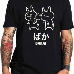 Men Women Funny Graphic Tee Japanese Anime T Shirt Custom Design Your Own Logo thumbnail-1