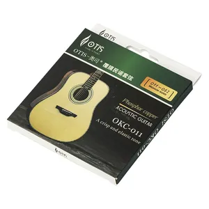 Factory Wholesale Phosphor Bronze Coated Acoustic Guitar Strings Set OKC-010 thumbnail-1
